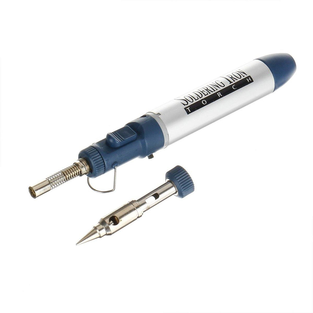 3 in 1 Gas Blow Torch Soldering Solder Iron Butane Cordless Welding Pen Burner - MRSLM