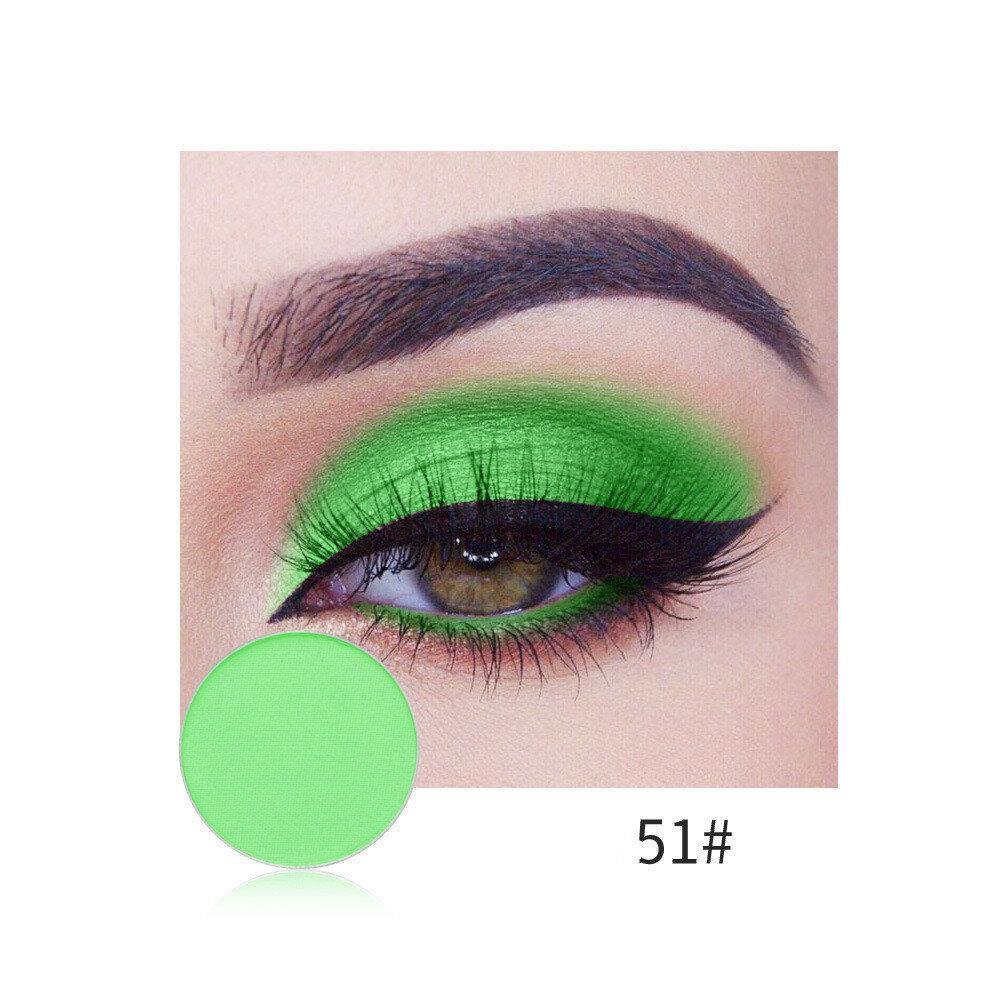 NICEFACE Unique Eyeshadow Powder 8 Colors Optional Monochrome Glitter Diamond Metallic Pigment Eye Makeup Shadow - MRSLM