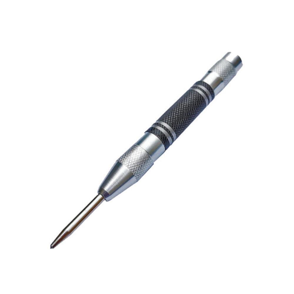 Automatic Center Pin Spring Loaded Mark Center Punch Tool Wood Indentation Mark Woodworking Tool Bit Punch - MRSLM