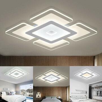 110-220V 15W Modern LED Ceiling Light Acrylic Round Home Living Room Bedroom Decor Lamp - MRSLM