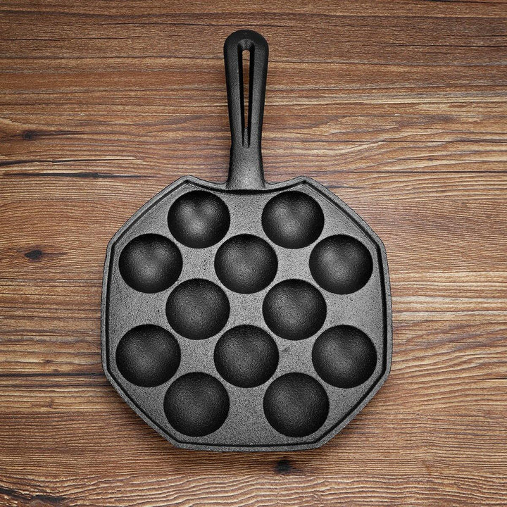 Takoyaki Grill Pan Nonstick Cooking Plate Pancake Puffs Octopus Ball Maker Mold - MRSLM