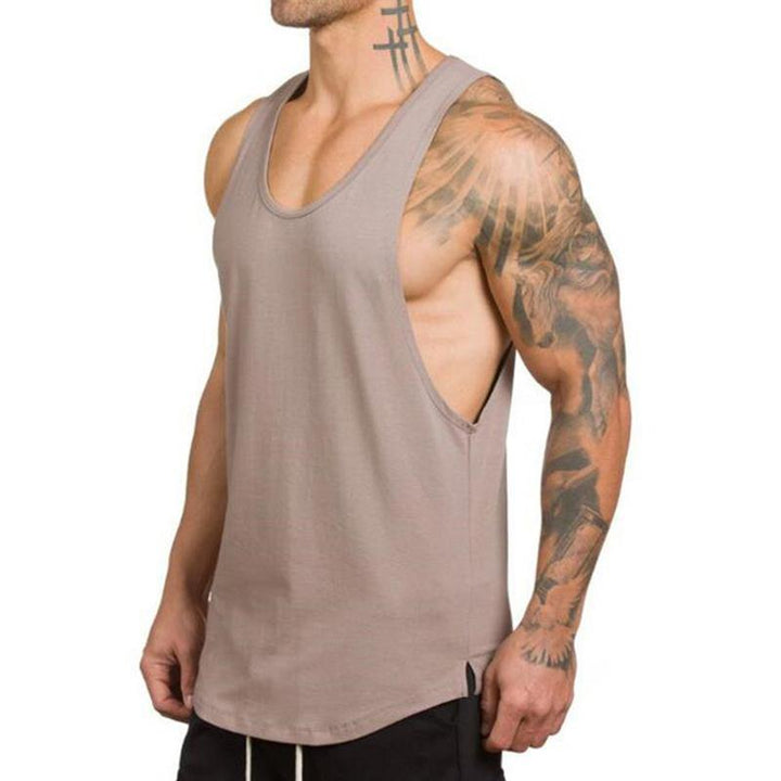 Sleeveless Cotton Breathable T Shirts - MRSLM