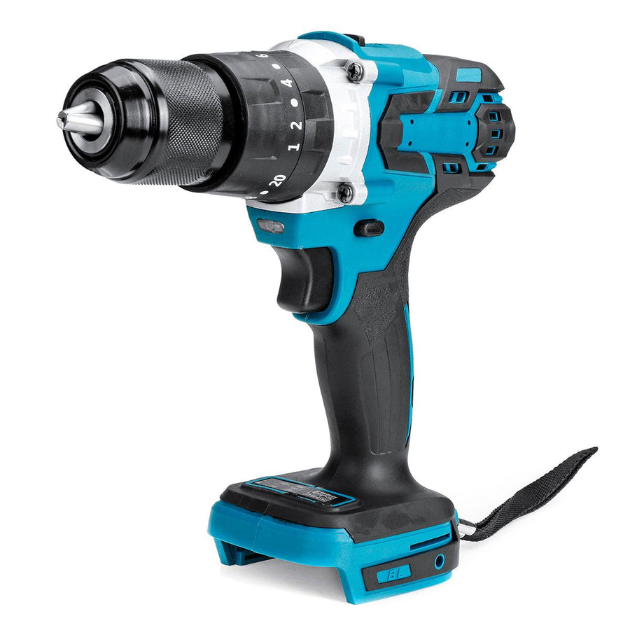 350N.m 3 In 1 Brushless Drill Brushless Impact Drill Driver Hammer Adapted To 18V Makita Battery - MRSLM