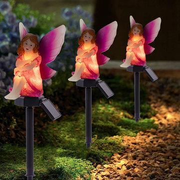 Waterproof Solar LED Landscape Light Fairy Animal Ornament Lamp Garden Path Lawn Decor - MRSLM