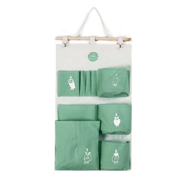 Waterproof Home Wall Hanging Storage Bag Organizer Pouch Container Bathroom Door - MRSLM