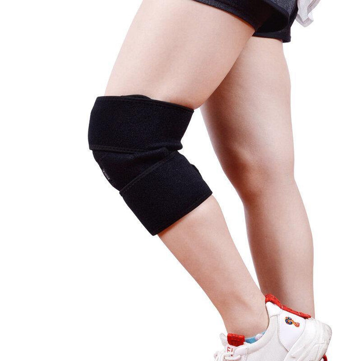 Knee Heating Pads Brace Support Pads Thermal Heat Therapy Wrap Knee Massager for Cramps Arthritis Pain Relief Health Care - MRSLM