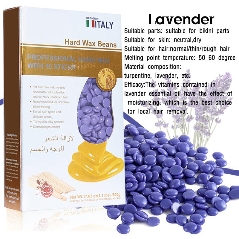 Hair Removal Hard Wax Bean for Wax Heater Machine Women Epilator Home Depilatory Kit - MRSLM