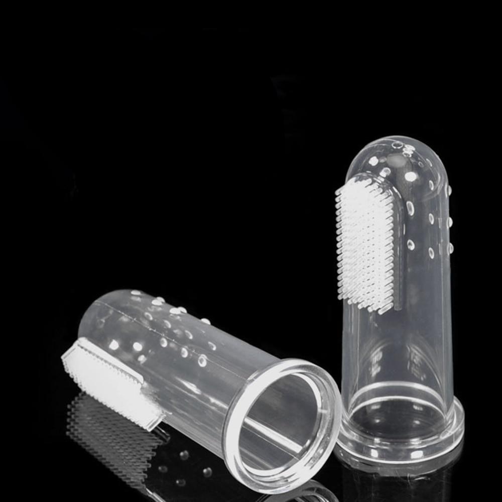 Soft Finger Pet Toothbrush Set (3pcs) - MRSLM