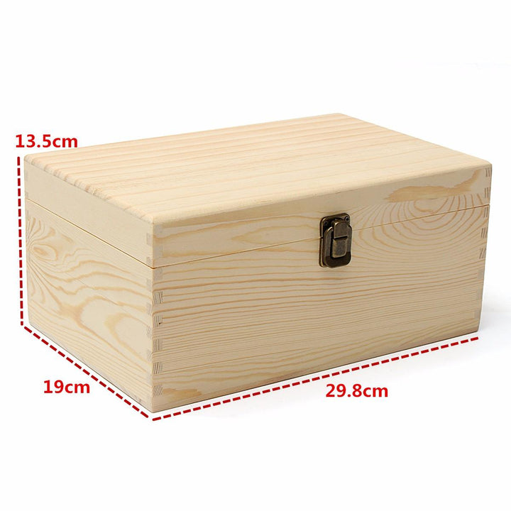 32 Grids Wooden Bottles Box Storage for Essential Oil 5-100ml - MRSLM