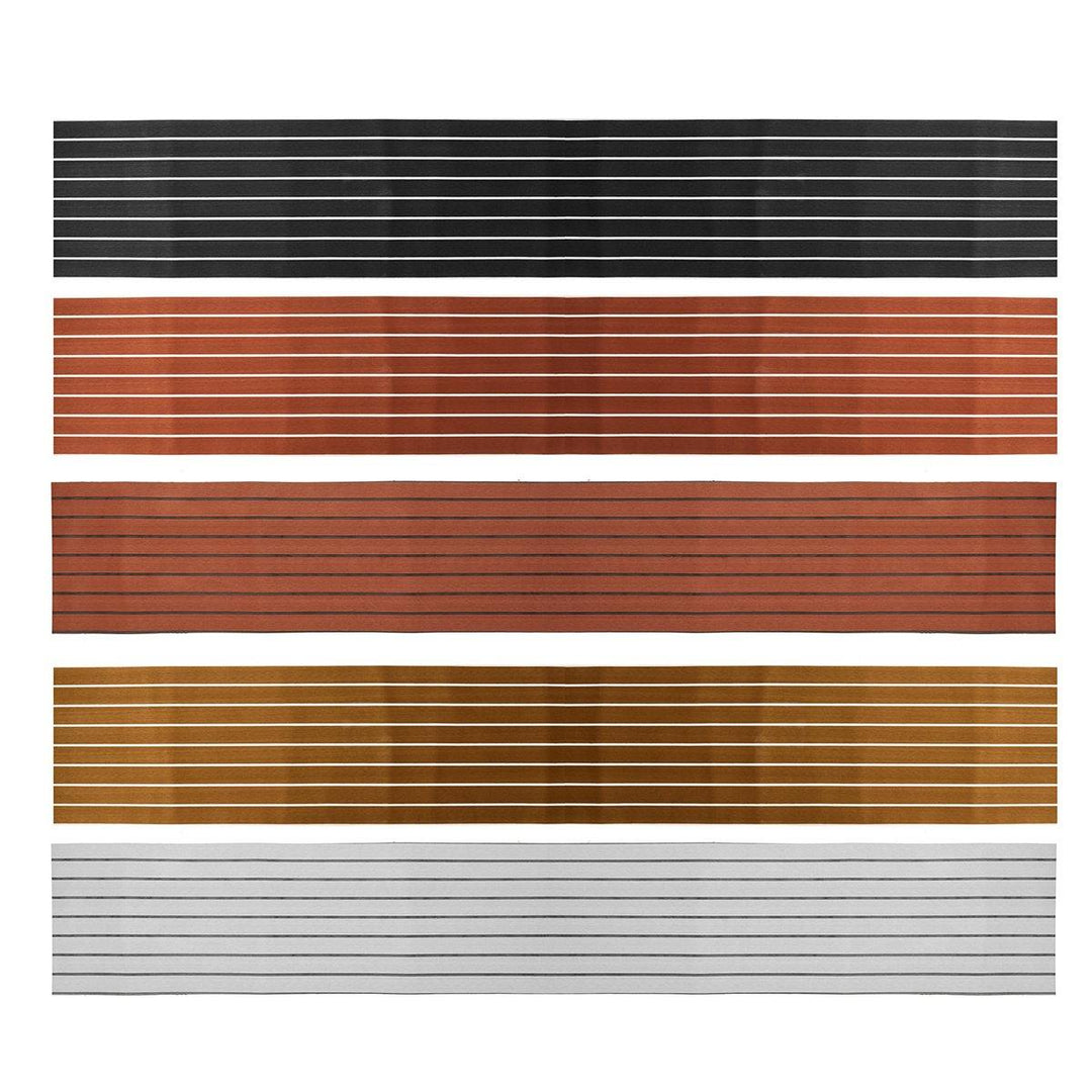 2400x450x5mm Marine Boat Flooring EVA Foam Yacht Teak Decking Sheet Carpet Floor - MRSLM