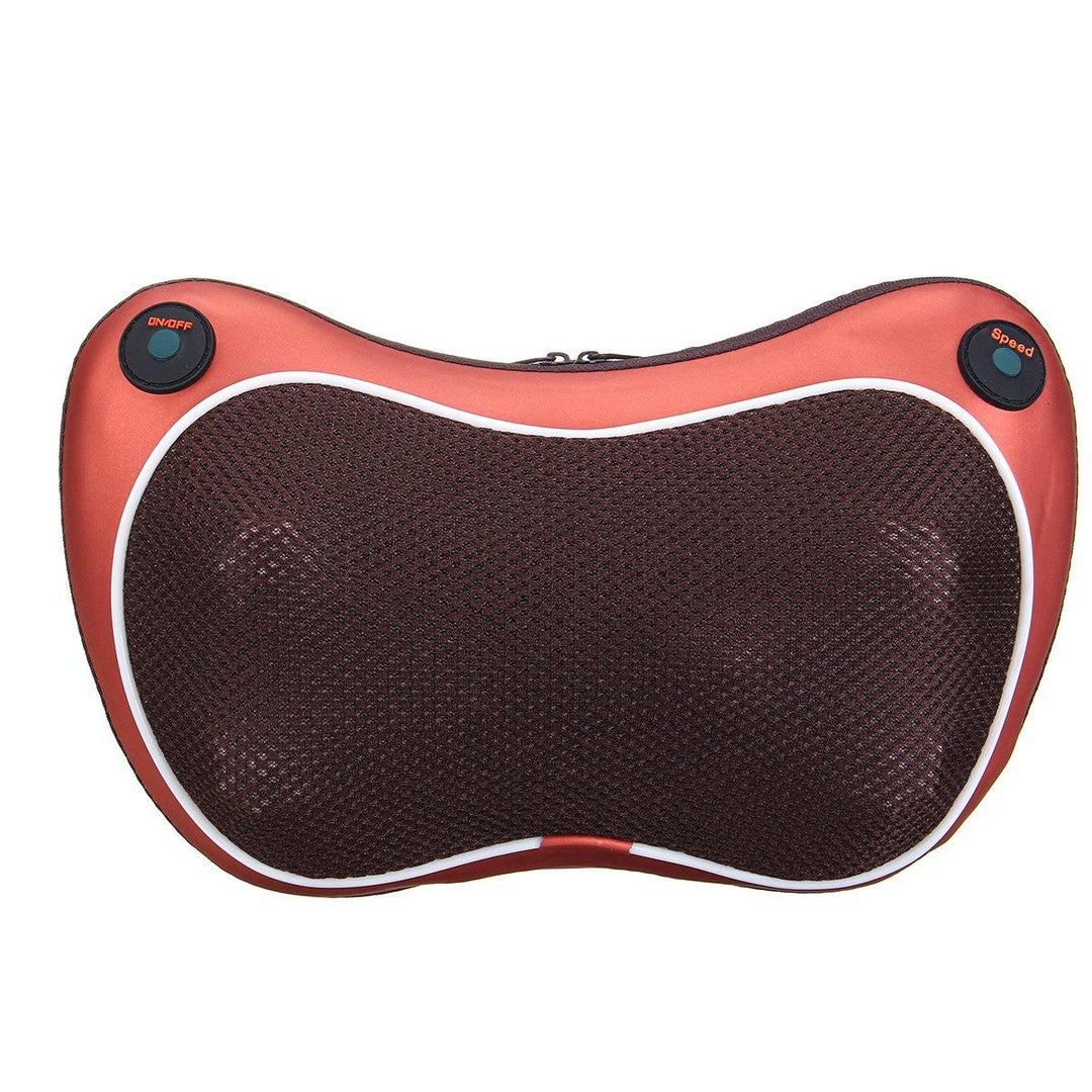 Car-Mounted Electric Lumbar Neck Back Massage Pillow 3 Gears - MRSLM