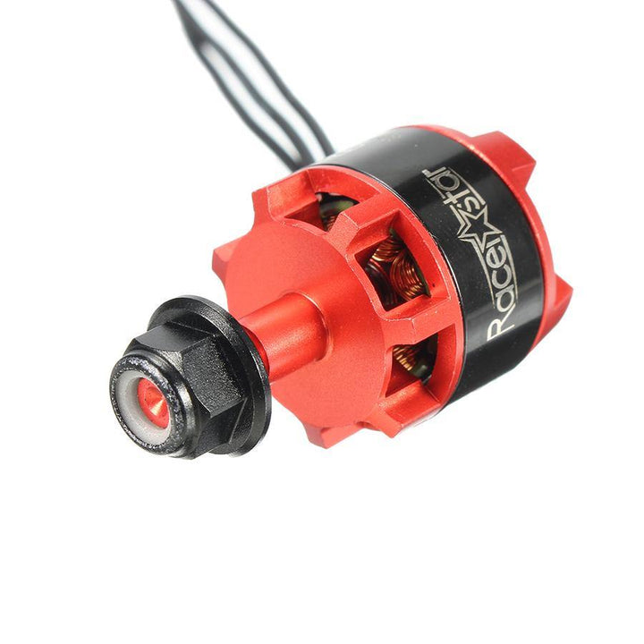 Racerstar Racing Edition 1407 BR1407 3500KV 2-3S Brushless Motor Red for 150 180 200 RC Drone FPV Racing - MRSLM