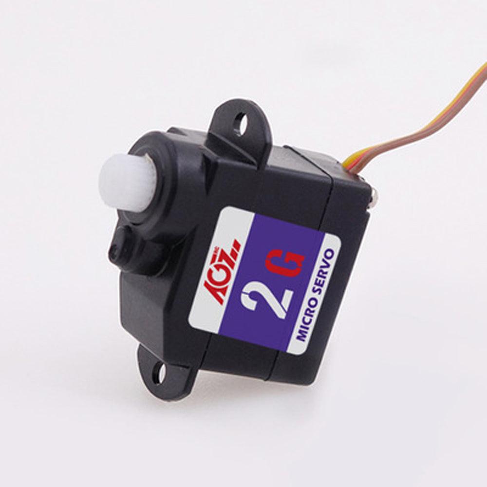 AGFRC C02CLS Ultra micro 2.2g Mini Digital Servo for RC Airplane Fixed-wing Helicopter Robot Car - MRSLM