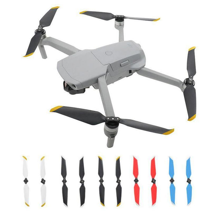 Quick Release 7238F Low Noise Multicolor Foldable Propeller Props Blade Set for DJI Mavic Air 2 RC Drone - MRSLM