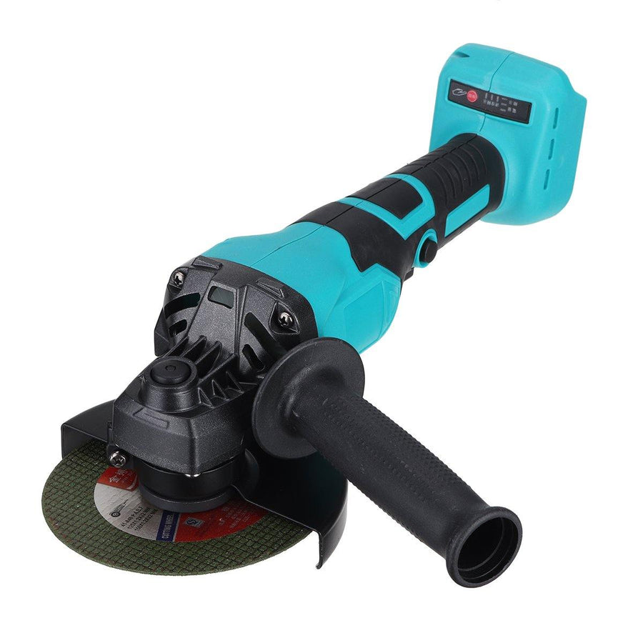 800W Cordless Brushless Angle Grinder 125mm With 4X Grinding Disc For Makita Battery - MRSLM