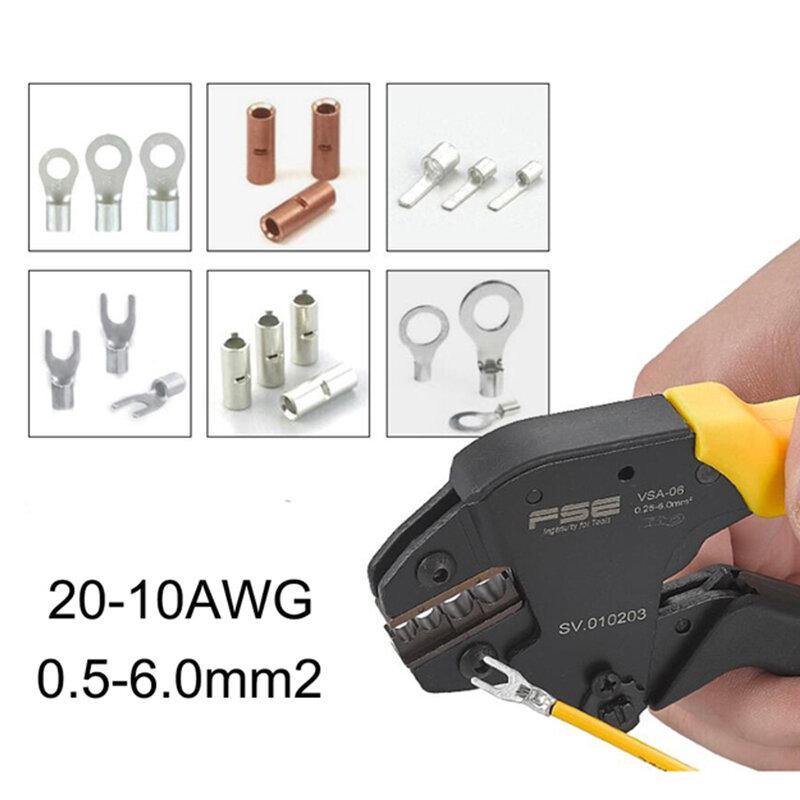 Crimping Tool Open Plug Terminal Electrician Multifunctional Ratchet Crimping Tool Terminal Pliers - MRSLM