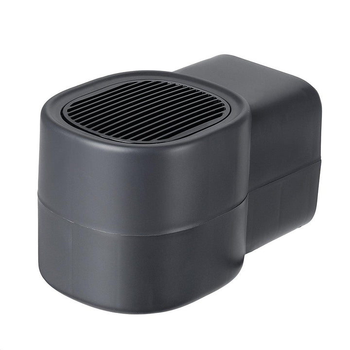 500W Portable Mini Electric Heater Fan Handy Air Warmer Silent Winter Home Office (Grey) - MRSLM