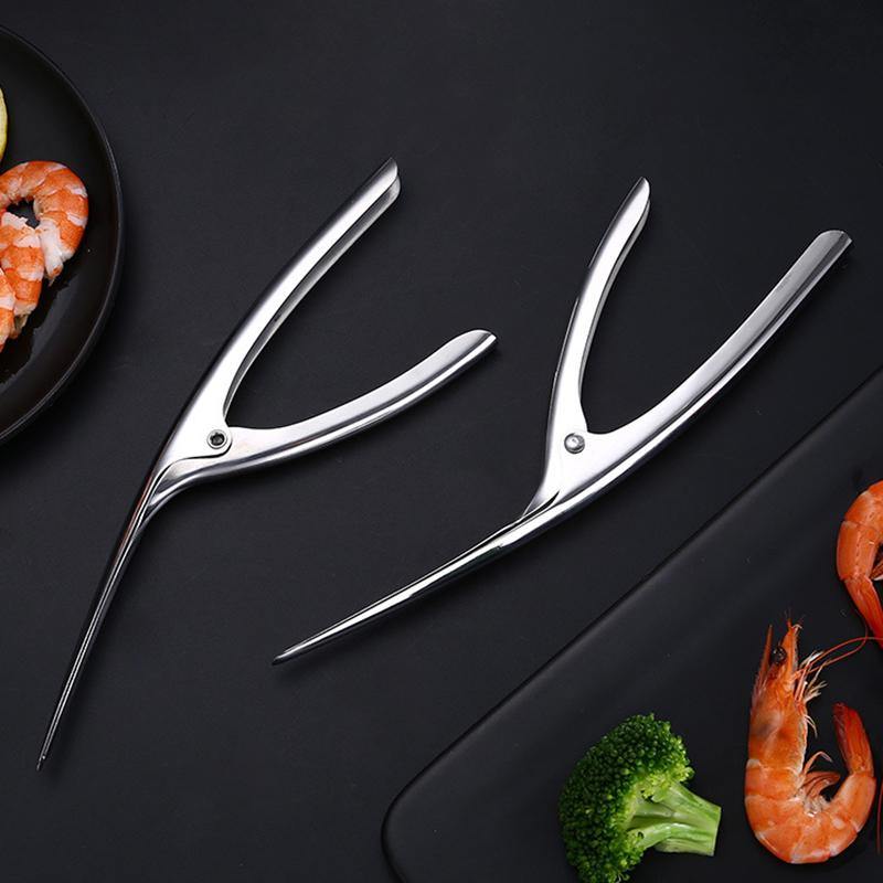 304 Stainless Steel Peeling Shrimp Artifact Practical Peeling Shrimp Pliers Open Shrimp Peeling Skin Shrimp Shrimp Crayfish Kitchen Gadgets Pliers Tool - MRSLM